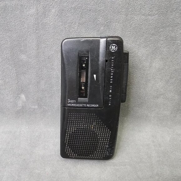 Vintage GE General Electric Microcassette Recorder 3-5371A -Works- B1-42 - Picture 1 of 5
